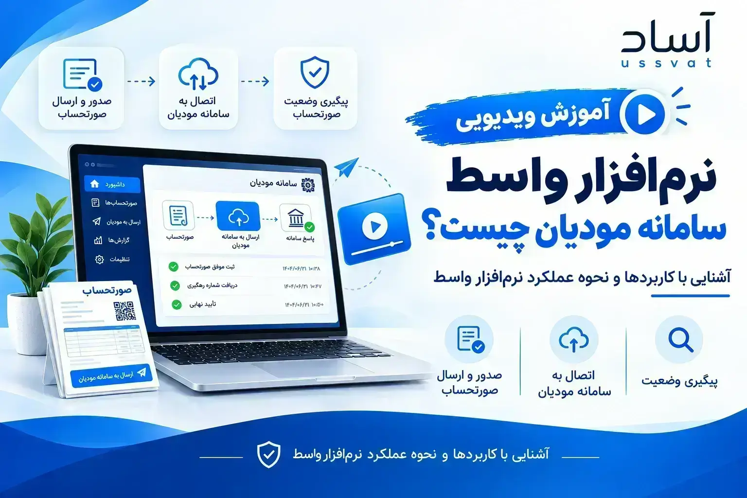 سامانه مودیان چیست؟ معرفی نرم‌افزار آساد - آموزش سامانه مودیان در دانشنامه آساد
